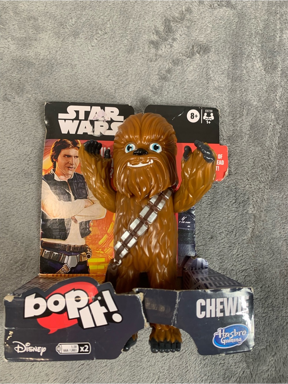 Hasbro Star Wars Chewbacca Figure - Brown with Blue Eyesc NWT